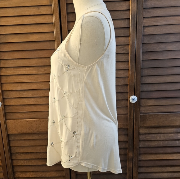 Juicy Couture Sleeveless Top with Beads and Sequins (XS) - Picture 2 of 6